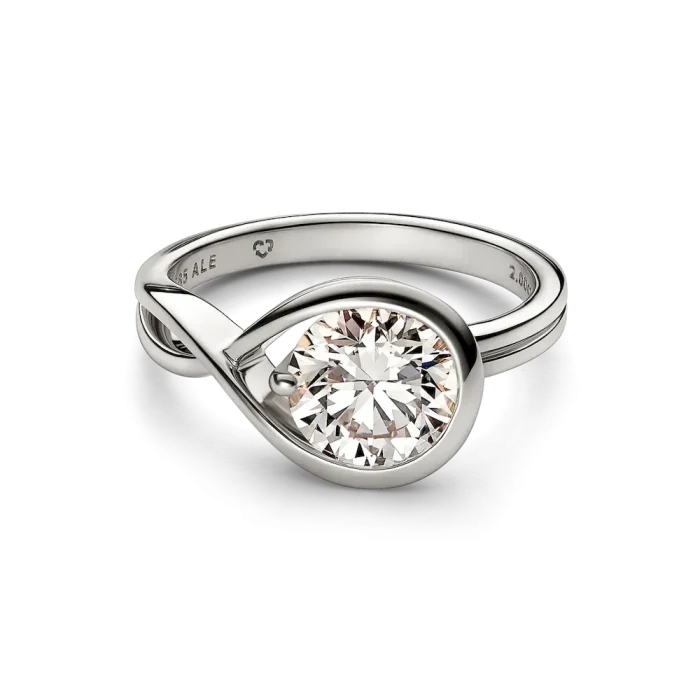 Pandora Infinite 14k White Gold Lab-grown Diamond Ring - Image 4