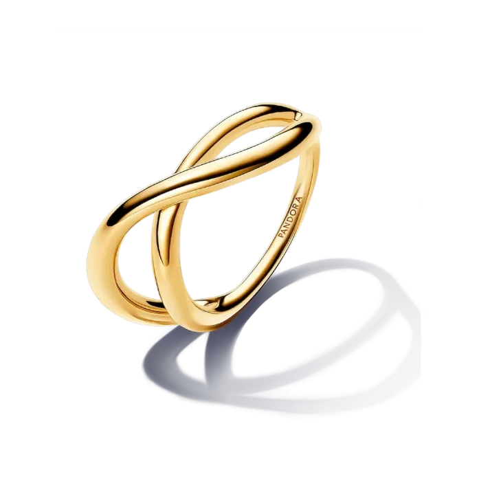 Organically Shaped Infinity Ring - Image 2