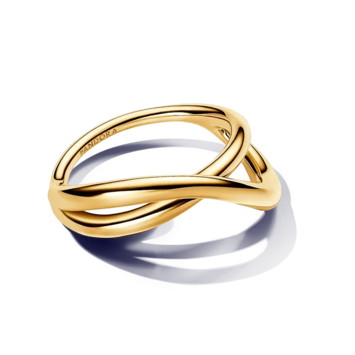 Organically Shaped Infinity Ring - Image 7
