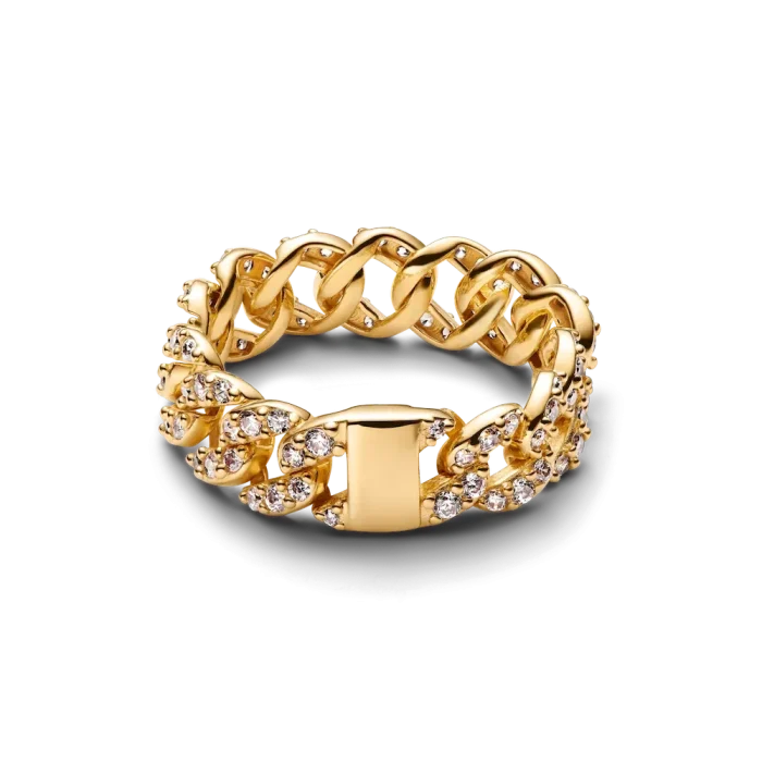 Pavé Cuban Chain Jewelry Set - Image 4