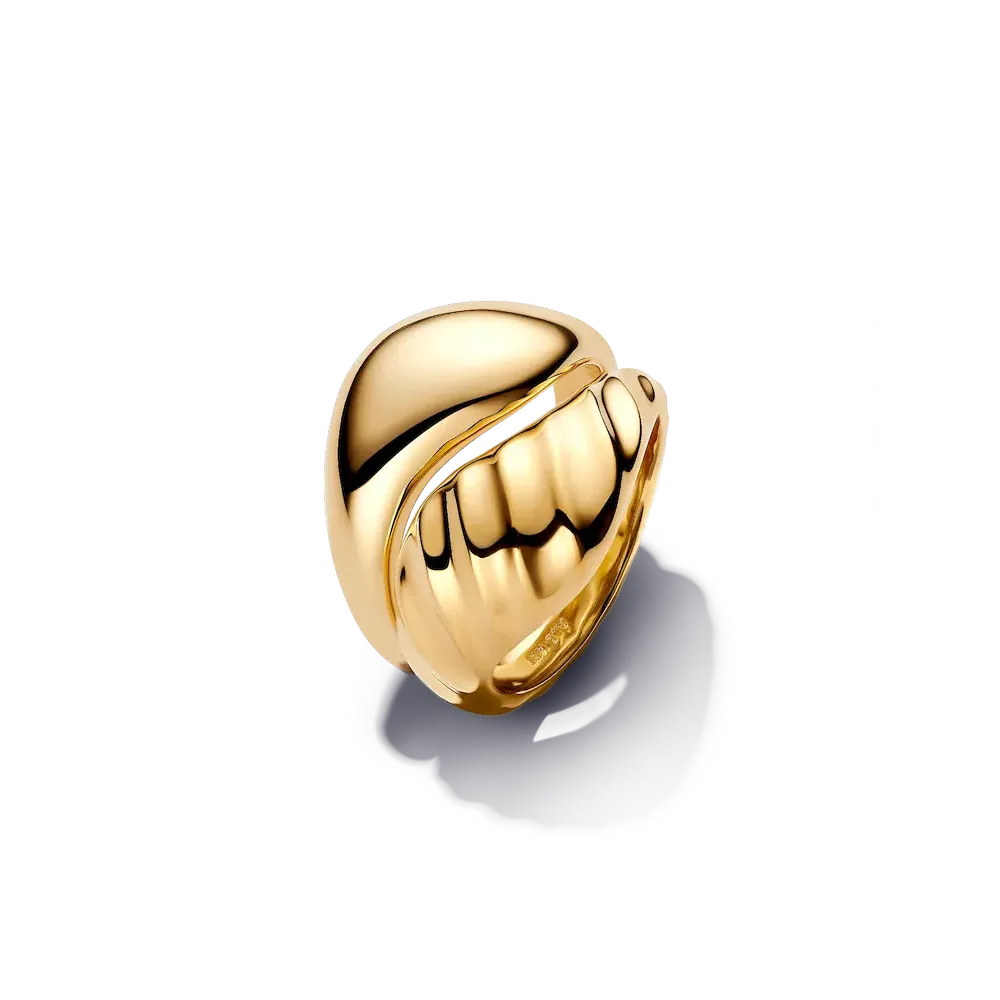 Rippled Stacking Rings