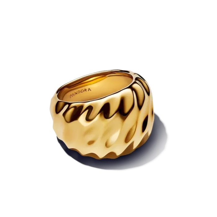 Rippled Statement Ring - Image 6