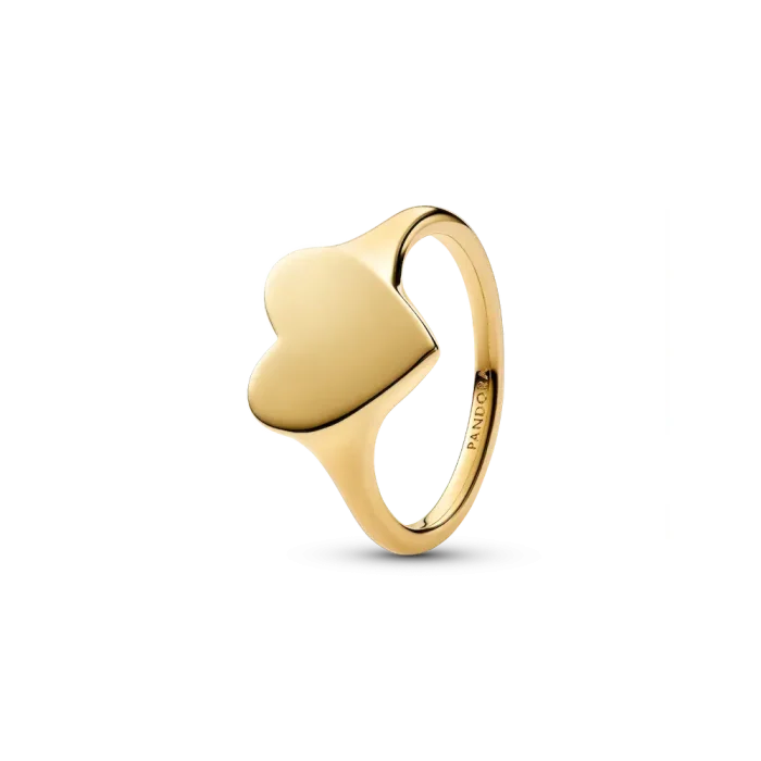 Engravable Heart Ring - Image 2