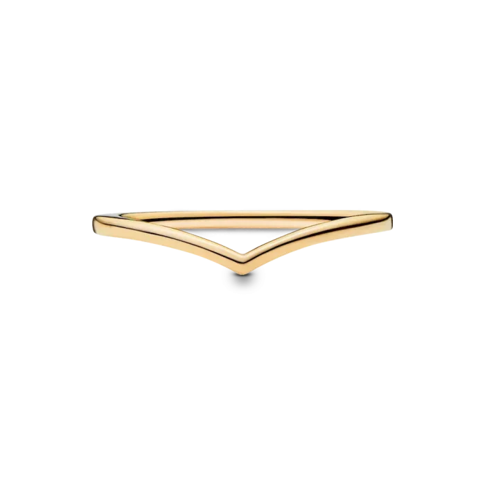 Polished Wishbone Ring - Image 5