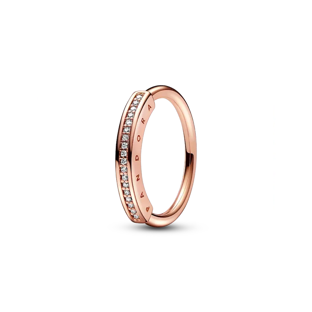 182283C01_RGB.webp FINAL SALE - Pandora Signature I-D Pavé Ring - Image 1