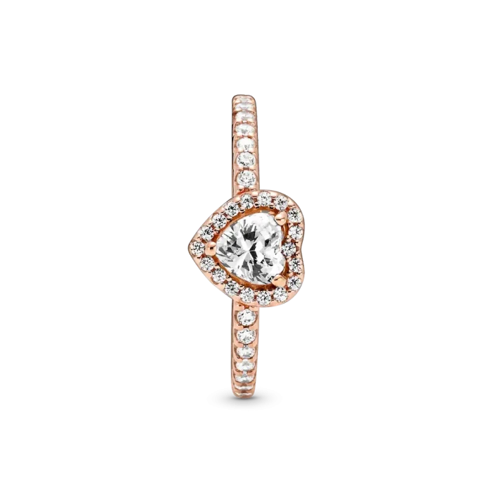 Heart of Rose Princess Wishbone Stacking Ring Set - Image 12