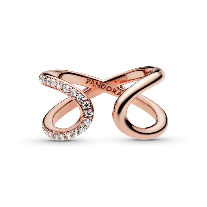 Lots of Love and Sparkle Stacking Ring Set - Image 8