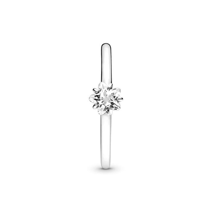 Celestial Sparkling Star Solitaire Ring - Image 5