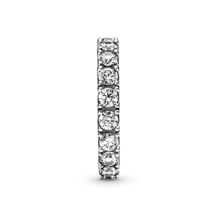 Sparkling Row Eternity Ring Set - Image 10