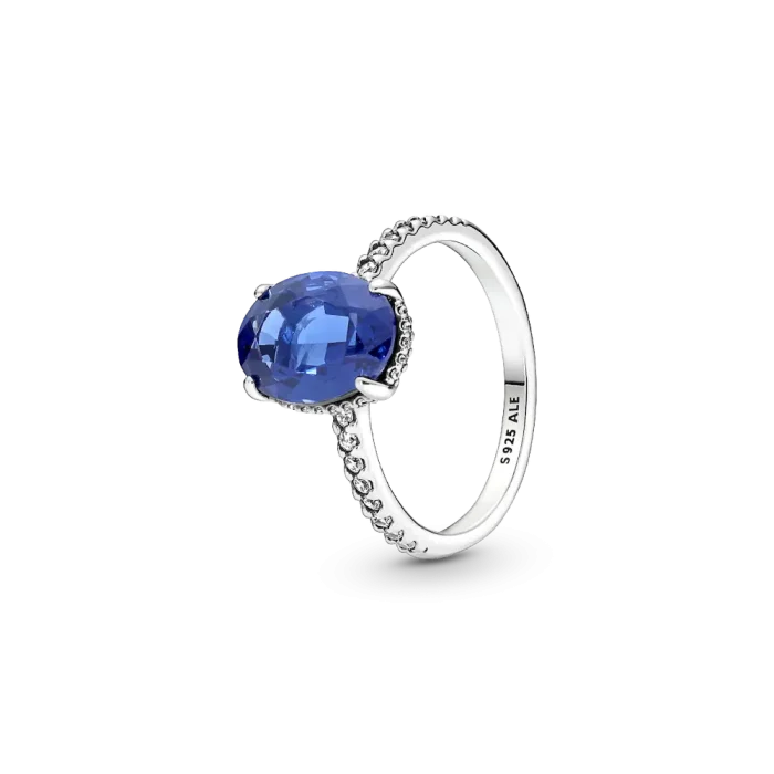 Sparkling Row Eternity Ring Set - Image 4