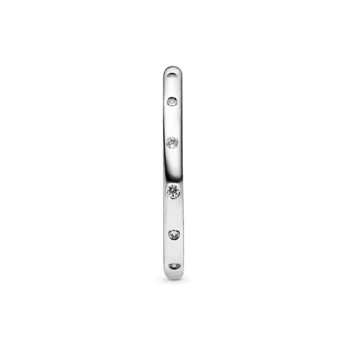 Simple Sparkling Band Ring - Image 4