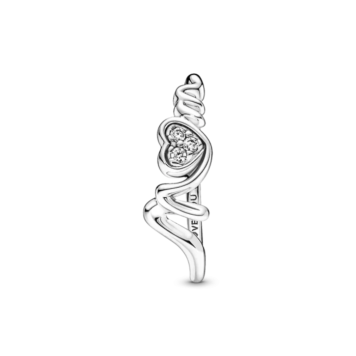 Mom Pavé Heart Ring - Image 5
