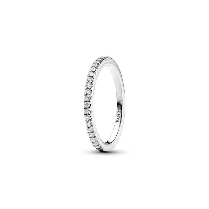 Classic Sparkling Band Ring Set - Image 2