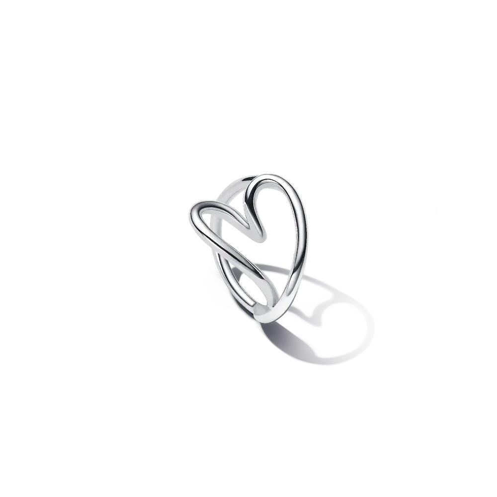 Organically Shaped Heart Ring