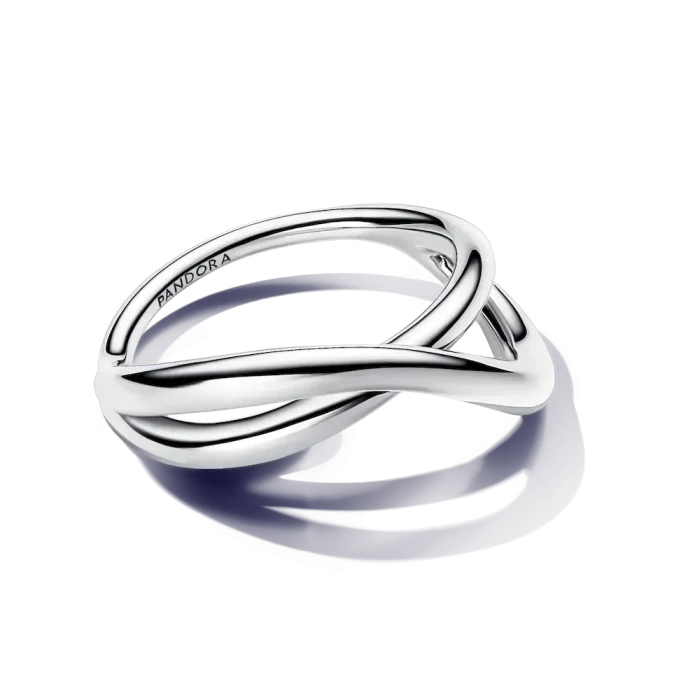 Organically Shaped Infinity Ring - Image 6
