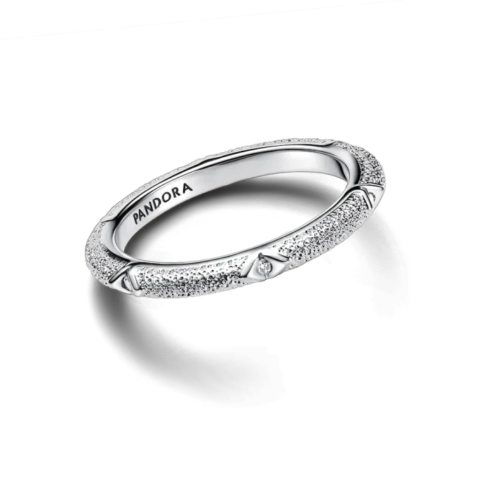 Texture & Stones Ring - Image 7