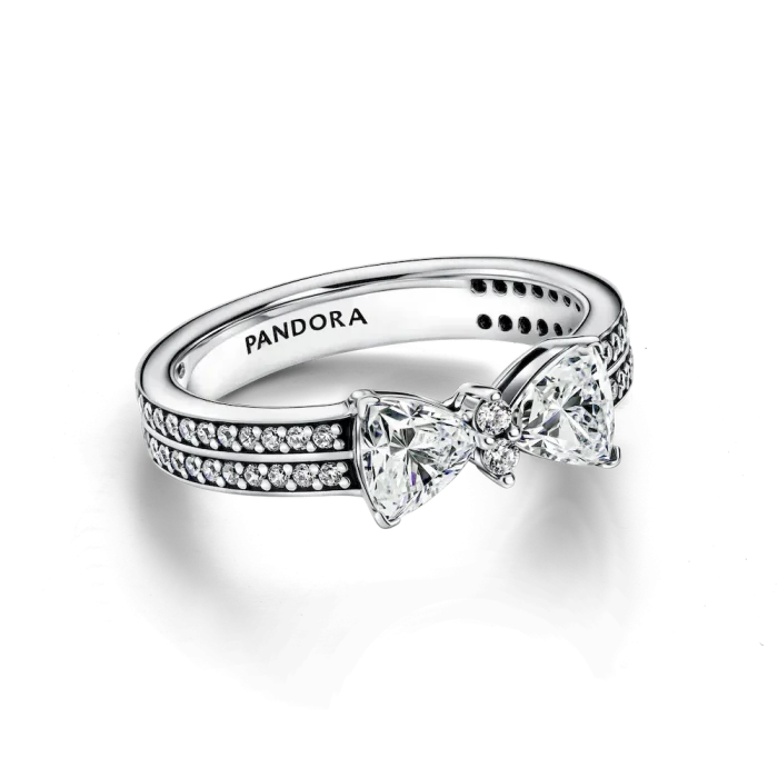 Sparkling Bow Ring Set - Image 8