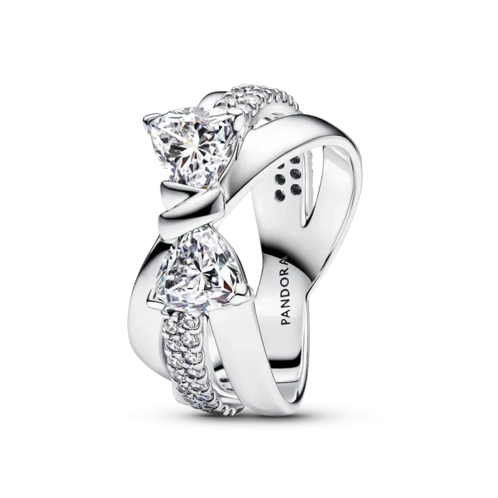 Sparkling Bow Jewelry Set - Image 2