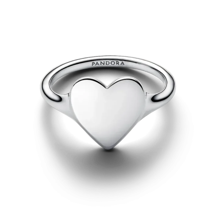 Engravable Heart Ring - Image 7