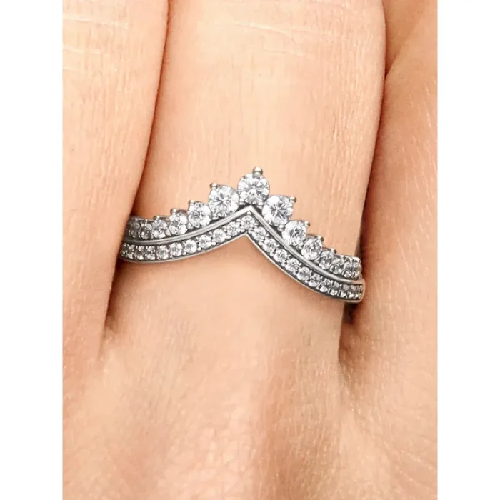 Princess Wishbone Ring - Image 2