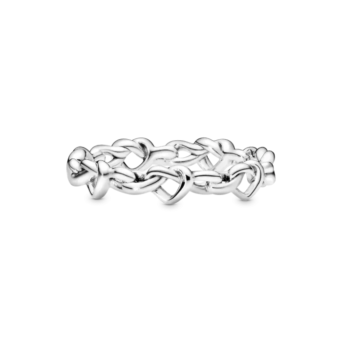 Knotted Hearts Ring - Image 8