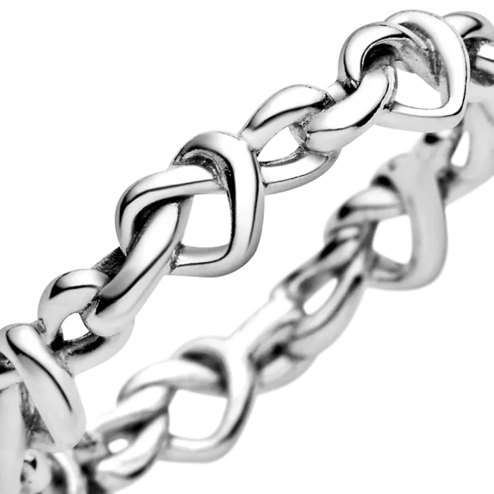 Knotted Hearts Ring - Image 7