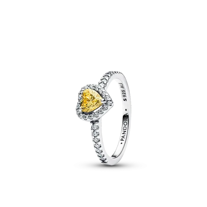 Celestial Love Elevated Heart Ring Duo - Image 3