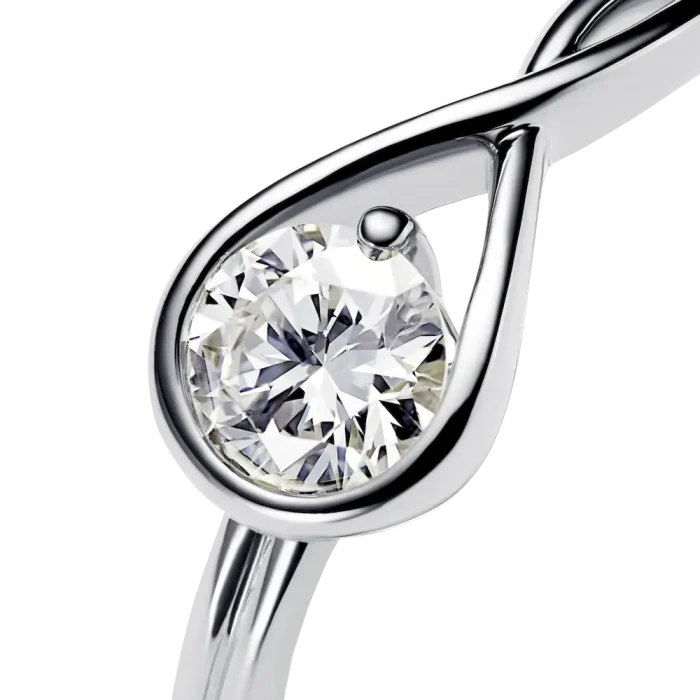 Pandora Infinite Lab-grown Diamond Ring and Earrings Set 1 ct tw Sterling Silver - Image 7