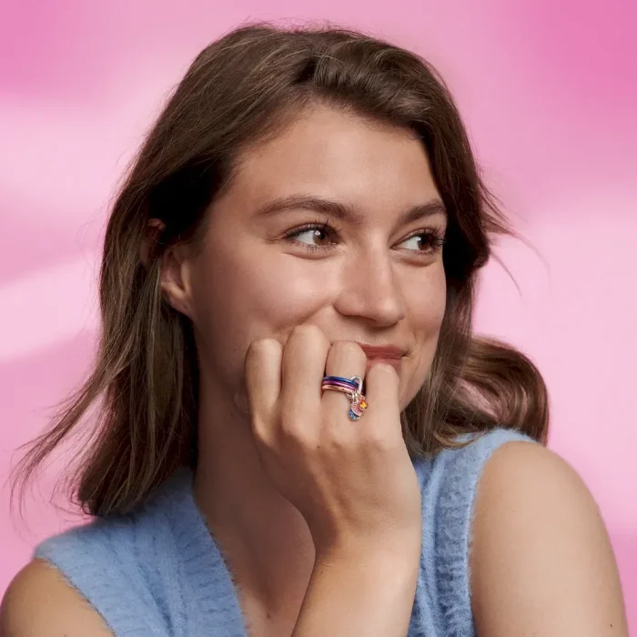 FINAL SALE - Pandora ME Shocking Purple Ring - Image 3