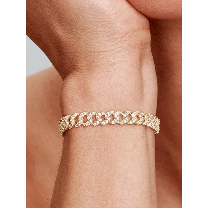 Pavé Cuban Chain Jewelry Set - Image 5