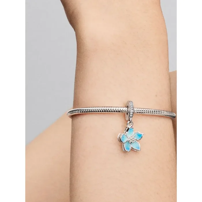 Blue Blossom Dangle Charm - Image 2