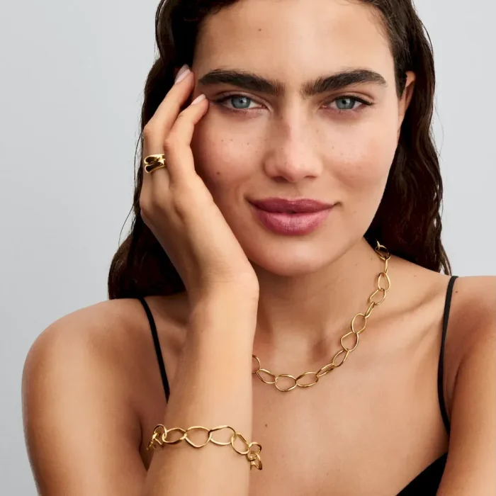 Organically Shaped Link Bracelet - Image 5