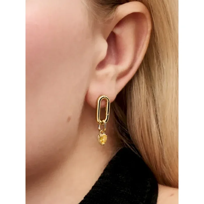 Bee Harmony Charm Earrings - Image 3