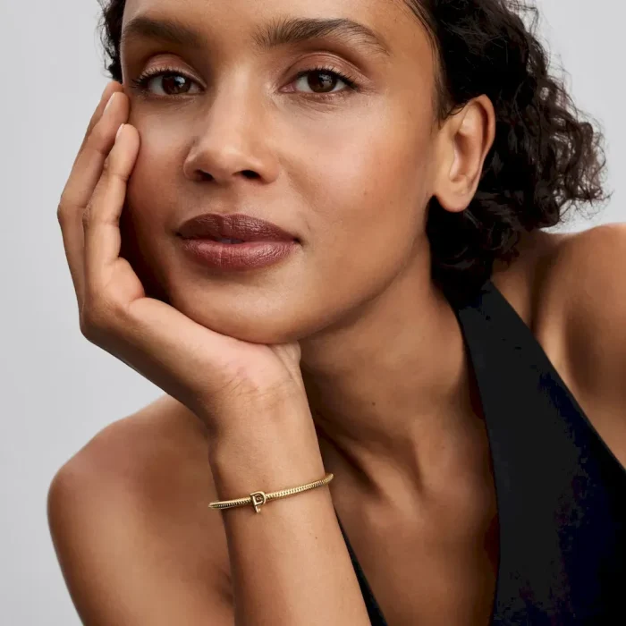 Letter P Charm Necklace - Image 10