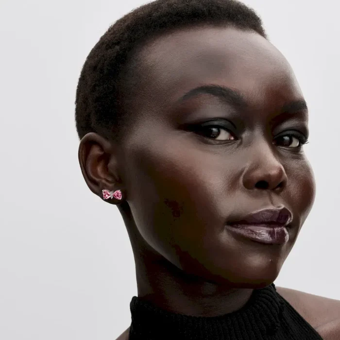 Bow Stud Earrings - Image 3