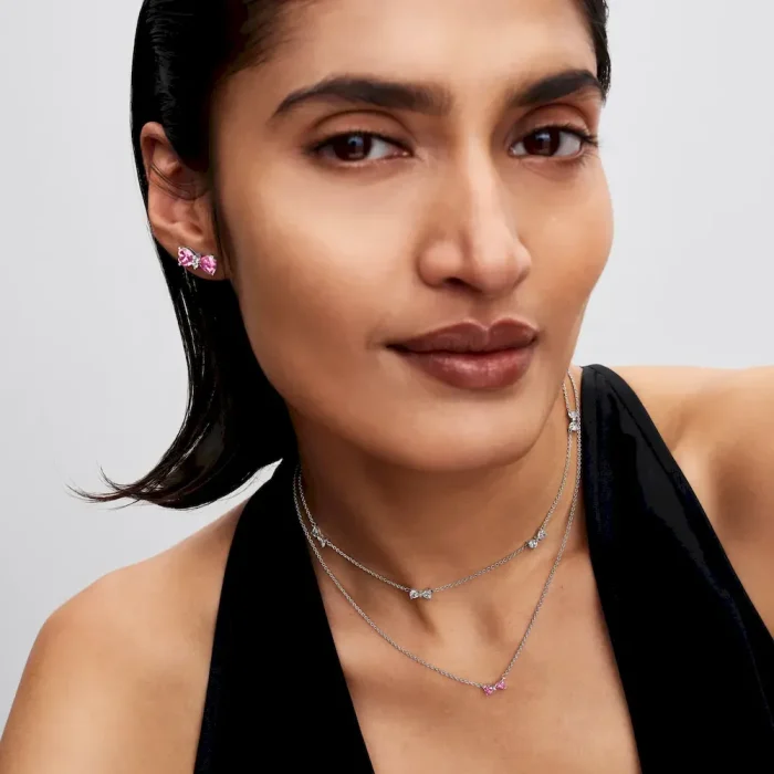 Bow Stud Earrings - Image 4