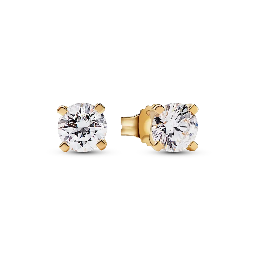 Pandora Era 14k Gold Lab-grown Diamond Earrings