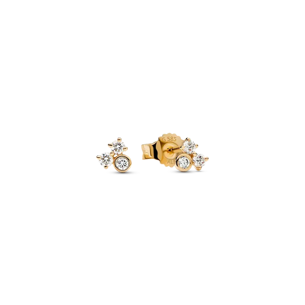 Pandora Era Lab-Grown Diamond Cluster Stud Earrings