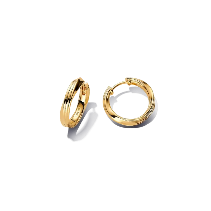 Twisted Hoop earring set - Image 3