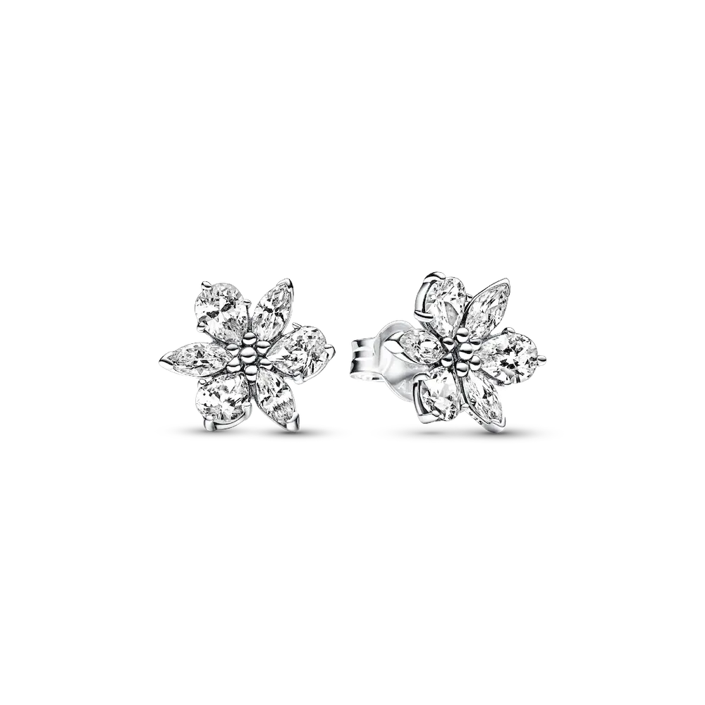 Sparkling Herbarium Cluster Stud Earrings