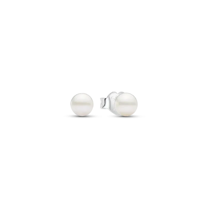Treated Freshwater Cultured Pearl Earring Set - Image 4
