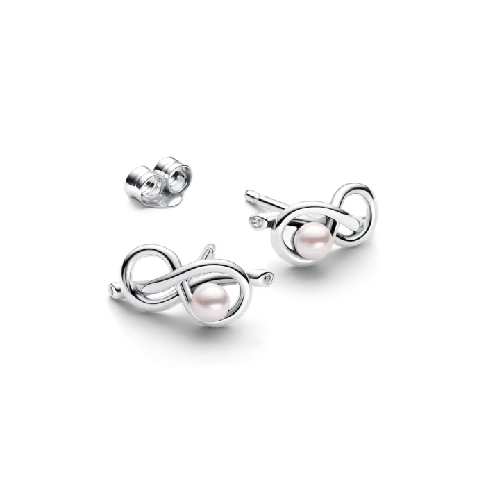 Infinity Knot Stud Earrings - Image 5