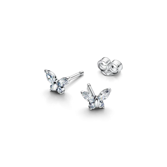 Butterfly Stud Earrings - Image 6