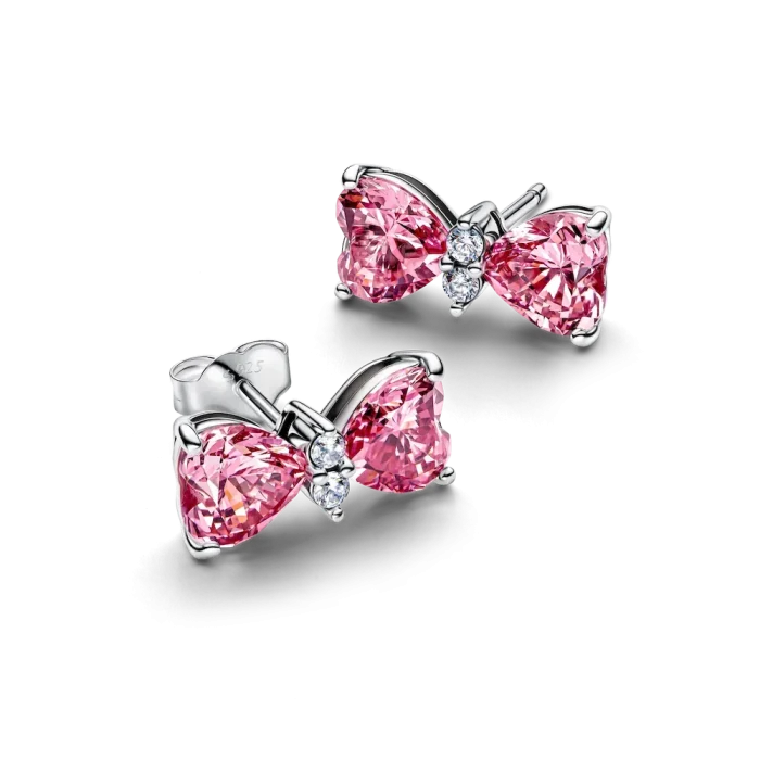 Bow Stud Earrings - Image 5