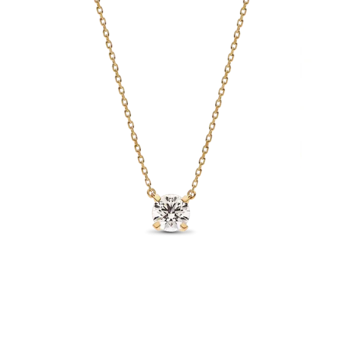 Pandora Era Lab-grown Diamond Pendant Necklace and Earring Set 2.00 carat tw 14k Gold - Image 3