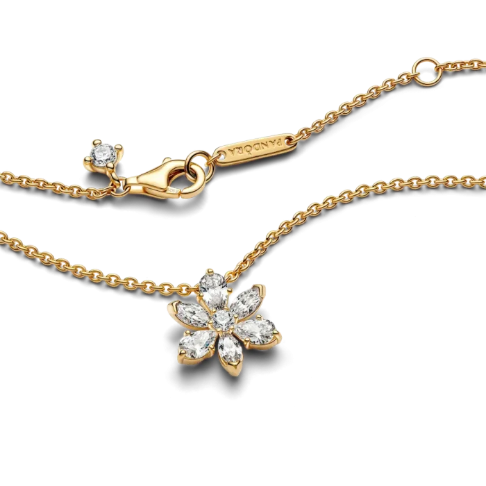 Sparkling Herbarium Cluster Pendant Necklace - Image 7