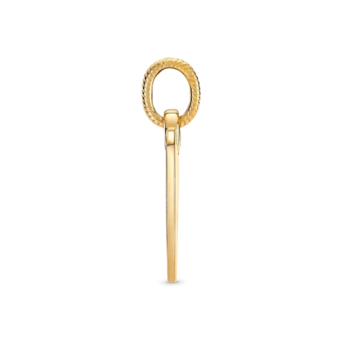 Engravable Rectangle Tag Pendant Necklace Set - Image 8