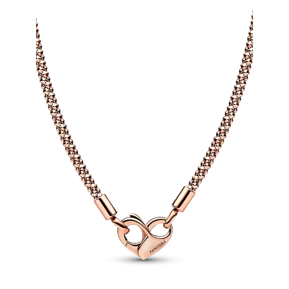 Pandora Moments Studded Chain Necklace