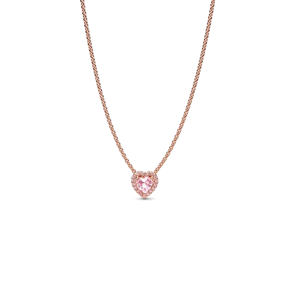 388425C02_RGB.webp Pink Heart Collier Necklace - Image 1