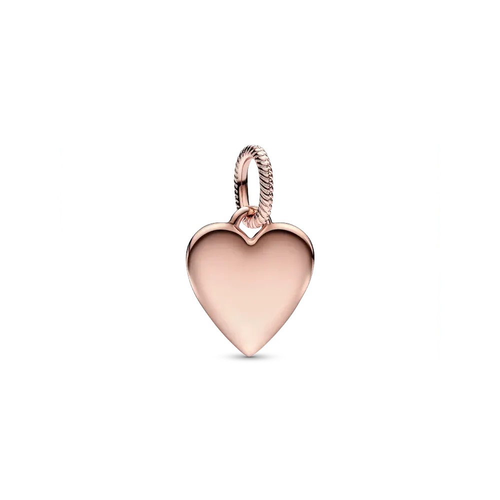 Engravable Heart Tag Pendant